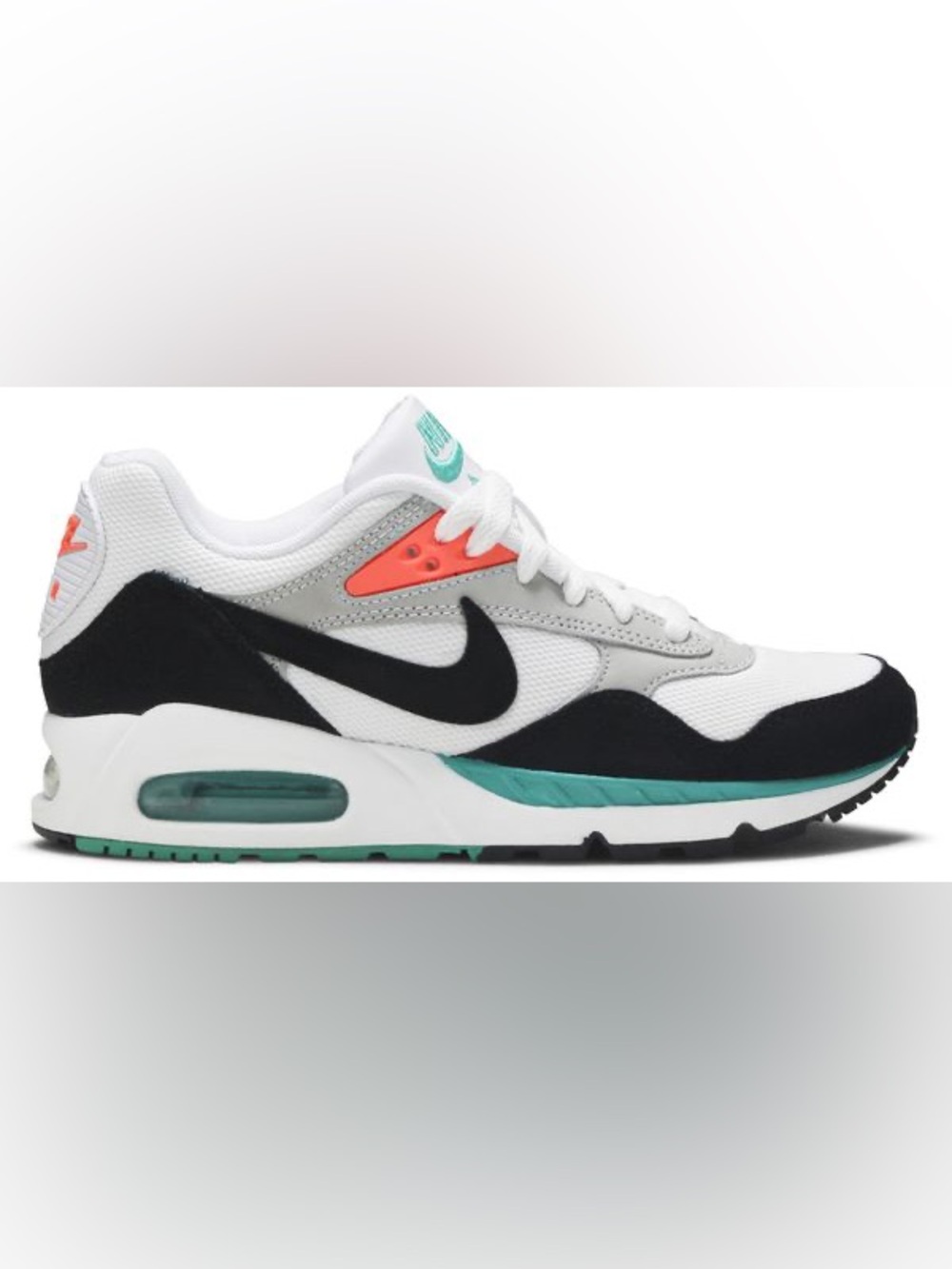 Nike Women’s Air Max Correlate Sneakers in White, Black and New Green, size 8.5